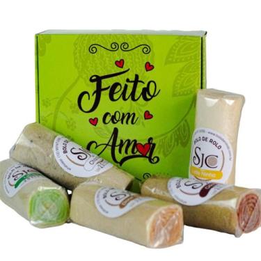 Imagem de Caixa com 5 Mini Bolos de Rolo Pernambucano - Bolo de Rolo Sjc