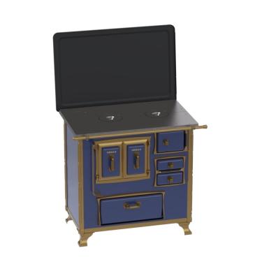 Imagem de Fogao a Lenha Venax GII n 1 Renaissance Azul SE
