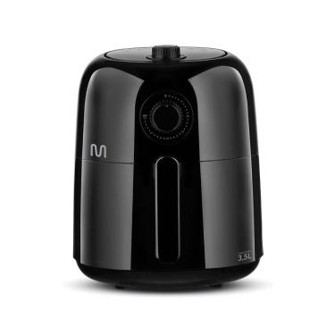 Imagem de Fritadeira Elétrica sem óleo Air Fryer 3,5L 1350W 220V Preta Multi - CE205