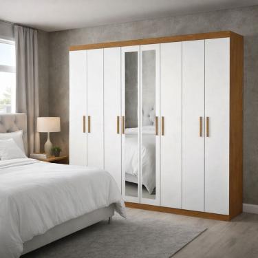 Imagem de Guarda Roupa 8 Portas Espelho Gran Prime-Grand Line