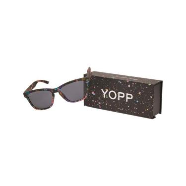 Imagem de Óculos de Sol Yopp Polarizado Uv400 Grafite Hype-Unissex