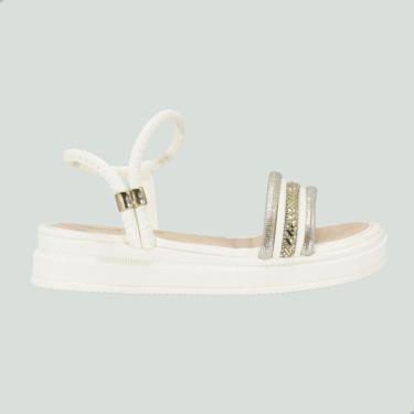 Imagem de Sandália Infantil Pink Cats Flatform Champagne