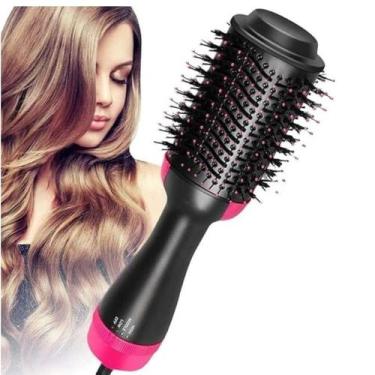 Imagem de Escova Secadora Alisadora 3 Em 1 Step One 110V Profissional Alisa Seca