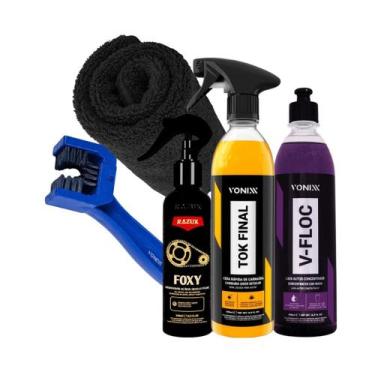 Imagem de Vonixx V-Floc Shampoo Neutro Tok Final Cera Líquida Foxy Removedor de 