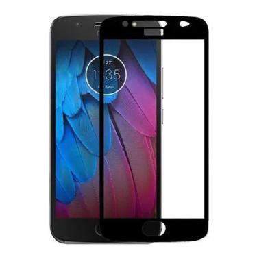 Imagem de Pelicula De Vidro Para Motorola Moto G5s Cobre Toda Tela - Universo