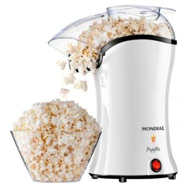 Imagem de Pipoqueira Eletrica Mondial Popflix PP-04 - 1200W - 220V - Branco