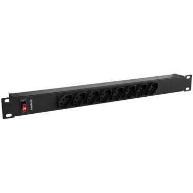 Imagem de Filtro de Linha C/ 8 Tomadas P/ RACK EPR 208+ 4824302 - Intelbras, Biv