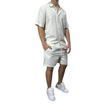 Imagem de Bermuda Taxer Beach Off White- Quiksilver-Masculino