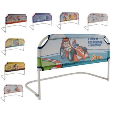 Imagem de Grade de proteção p/ cama simples-personagens-criança segurança - STYL