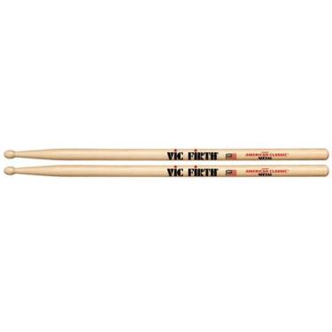 Imagem de Baqueta Vic Firth American Classic Metal Padrão 2B mais comprida (1267