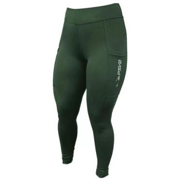 Imagem de Legging Presa Viva Ref 03 - Verde Militar, P