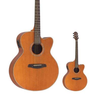 Imagem de Violão Strinberg Sj 25 c Mgs Jumbo Eletrico Mogno Fosco