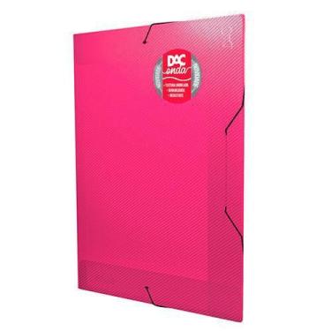 Imagem de Pasta Aba Elástica Resistente DAC Onda, ROSA