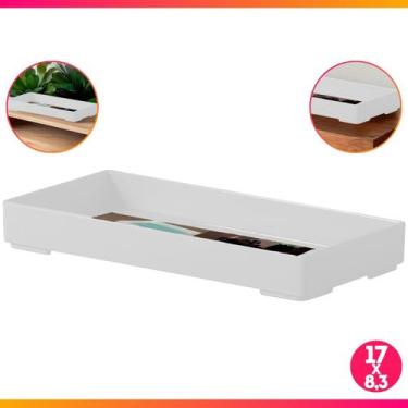 Imagem de Bandeja Multiuso Organizadora Plástica 17 x 8,3 x 2,3 cm - Paramount, 