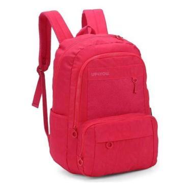 Imagem de Mochila Costa Juvenil Up4you Notebook Crinkle Mj46578up - Luxcel, Pink