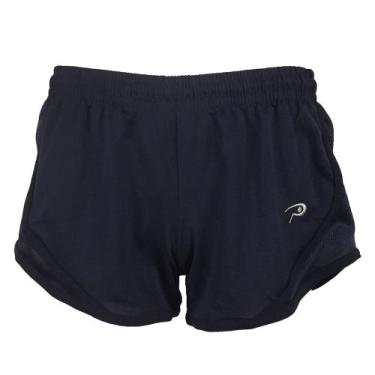 Imagem de Short Corrida Placar Damasco SH-724 Feminino, P, Preto