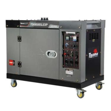 Imagem de Gerador Cabinado A Diesel Toyama Tdg8500slexp 7kva 498cc