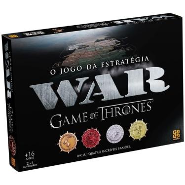 Imagem de Jogo de Tabuleiro War Game Of Thrones Dispute o Trono de Ferro em 36 Territórios Grow