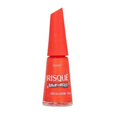 Imagem de Esmalte Metálico Risque Lollapalooza Por Do Show 8ml - Risqué