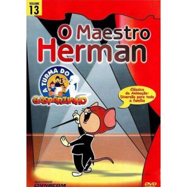 Imagem de DVD A Turma do Gasparzinho 13 O Maestro Herman - Dynacon