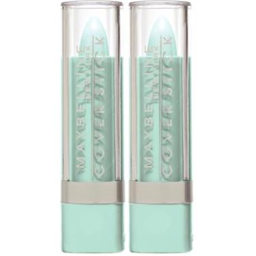 Imagem de Corretivo em bastão Maybelline Cover Stick Verde 9 g, kit com 2