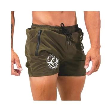 Imagem de Shorts Masculinos Esportivos Para Academia, Corrida, Treino De Verão, 