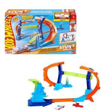Imagem de Pista hot wheels pista action pista de campeonato gbf81 mattel, Campeo