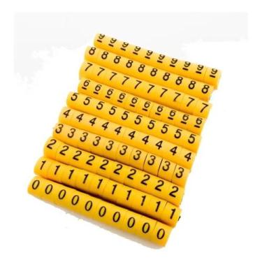 Imagem de Marcador MHG3/7 1,5 a 10mm "7" 100 Peças HellermannTyton