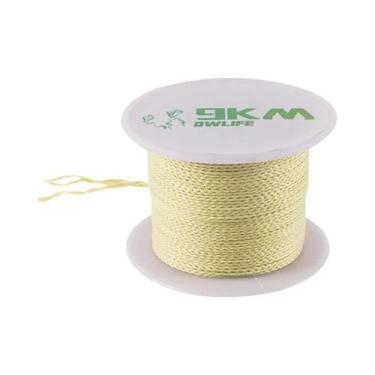 Imagem de Linha De Pesca Trançada De Kevlar Amarela 9KM, Alta Resistência À Traç