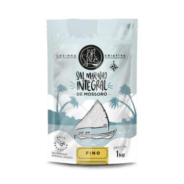Imagem de Sal Marinho Fino Integral De Mossoró Sem Antiumectante - BR Spices 1kg
