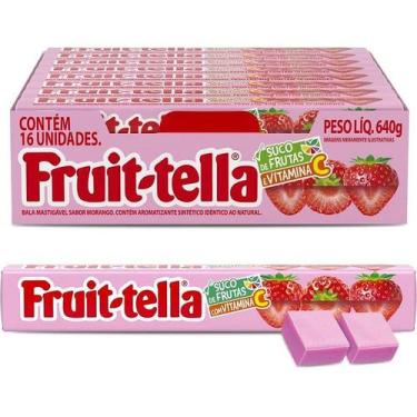 Imagem de Bala Fruittella Vita C Morango 40g Dp.c/16