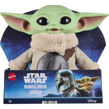 Imagem de Pelúcia Grogu Baby Yoda Star Wars Mandalorian Mattel JKN43