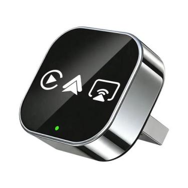 Imagem de Adaptador CarPlay Android Auto 4 Em 1: Atualize De Com Fio Para Sem Fi