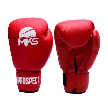 Imagem de Luva de Boxe MKS New Prospect 14oz, Vermelho