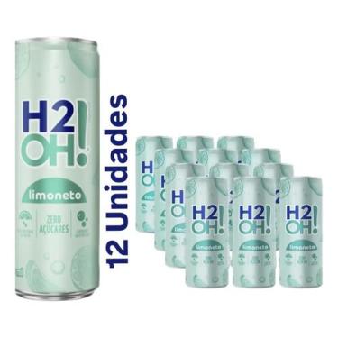 Imagem de H2oh Limoneto Zero Açúcar 350ml 12 Unidades Original - H2O Limoneto