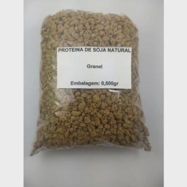 Imagem de Proteina de Soja moída Natural - Embalagem 500gr - granel