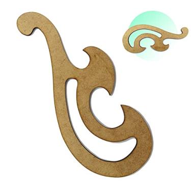Imagem de Régua Curva Francesa 1104 Mdf Patchwork Costura Modelista