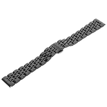 Imagem de Pulseira de relógio de aço inoxidável, pulseira de relógio de reposição para amigos para casa(18mm)