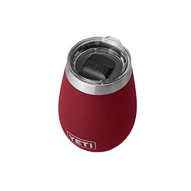 Imagem de YETI Copo de vinho Rambler de 293 ml, isolado a vácuo, aço inoxidável com tampa MagSlider, vermelho colheita