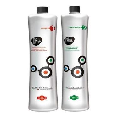 Imagem de Kit Tratamento Capilar Shampoo E Condicionador 2000 Ml Liss