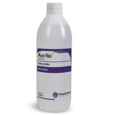 Imagem de Acetona Removedor De Esmalte Com Glicerina 500ml Ace-Rio - Ace Rio