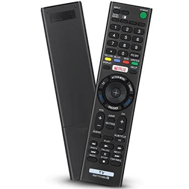 Imagem de Gvirtue RMT-TX100U Controle Remoto Universal Substituição para Sony-TV Remoto Todos os Sony LCD LED UHD HDTV Bravia Smart TVs com botão Netflix