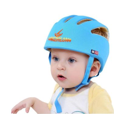 Imagem de Capacete Proteção Cabeça Bebê Segurança Engatinhar Infantil