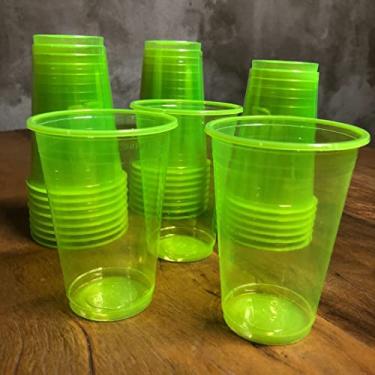 Imagem de Copo Neon Balada Festa Descartavel 300ml 25UN Cor Vibrante