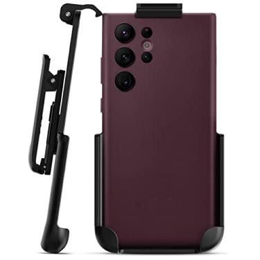 Imagem de Encased Coldre com clipe de cinto para capa de couro original Samsung (Samsung Galaxy S22 Ultra) capa não incluída