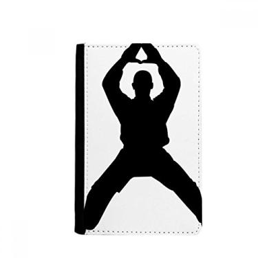 Imagem de China Shaolin chinês Kung Fu Cultura Passaporte Notecase Burse Carteira Capa Cartão Bolsa, Multicolor