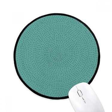 Imagem de Tapete de mouse com linhas pontilhadas em círculos azuis para escritório e computador