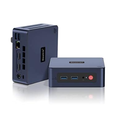 Imagem de Beelink Mini PC, MiniS com processador de 11ª geração N5095, 8GB DDR4 256GB SSD, mini computadores desktop, suporte para computador pequeno HDMI 2.0 4K UHD/WiFi5/BT4.0/Gigabit Ethernet