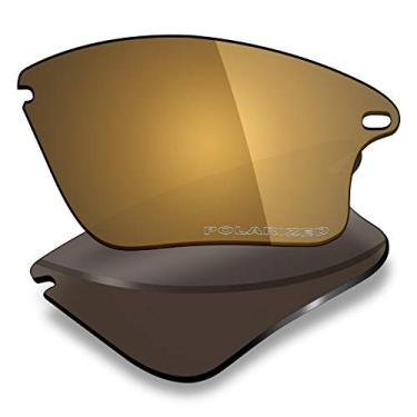 Imagem de Lentes de reposição para Oakley Fast Jacket XL - Opções, Anti-seawater Corrosion Polarized - Bronze Gold, One Size