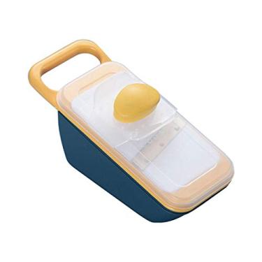 Imagem de cortador de vegetais, cortador de vegetais multifuncional, raladores para cozinha, cortador de legumes picador, mandolina de aço inoxidável profissional ideal para batata cebola, tomate ruit chips